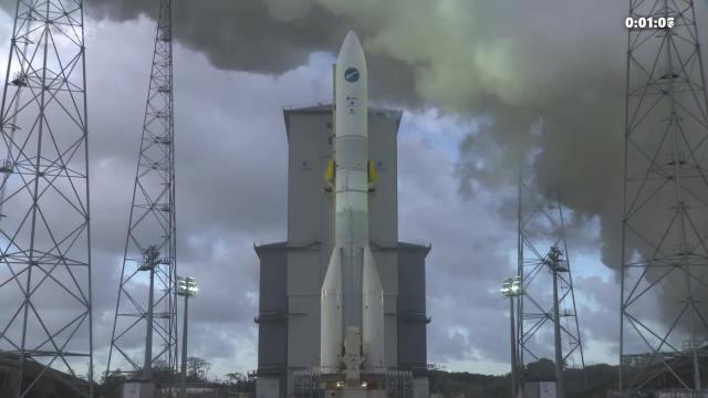 Hotfire! Europe's new Ariane 6 rocket fired up for 7-minute engine test