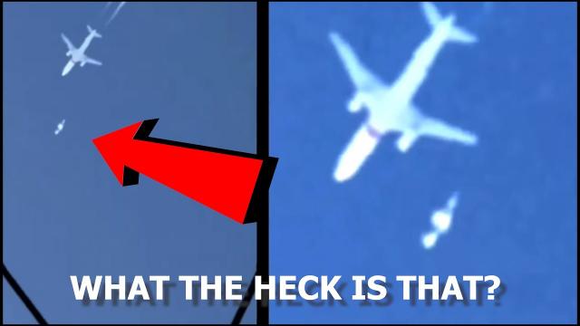 WHOA! Crazy Commercial Airliner Near Collision With UFO/UAP? 2023