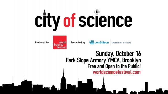 City of Science - Oct. 16th - Park Slope Armory