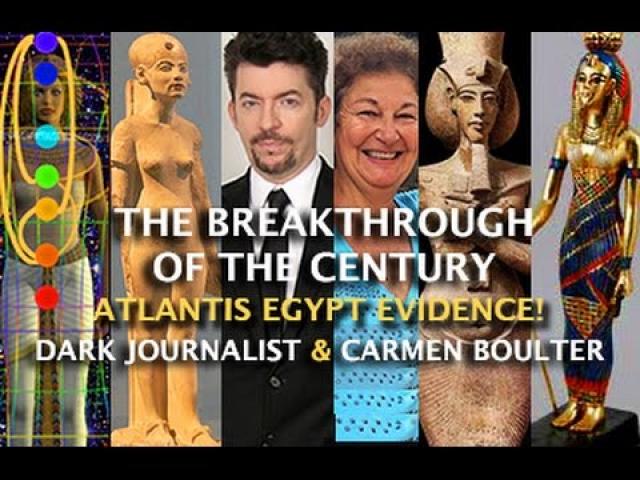 BOMBSHELL ATLANTIS EGYPT DISCOVERY NEW EXPLOSIVE EVIDENCE! DARK JOURNALIST & DR. CARMEN BOULTER