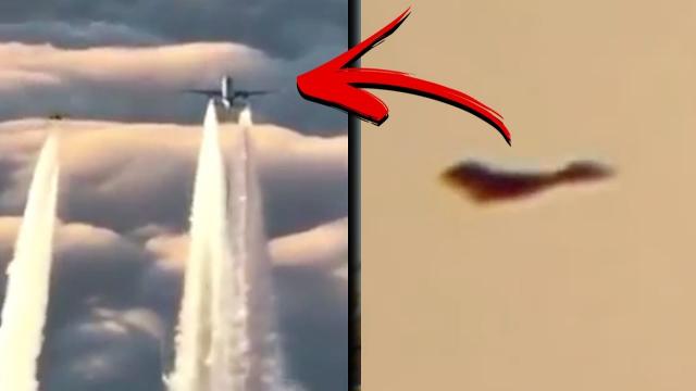 Whoa! BATWING UFO Buzzes Across Sky ! 5 UFO VIDEOS Caught On Camera