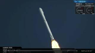 Liftoff! SpaceX Launches NASA TESS Planet Finder Mission