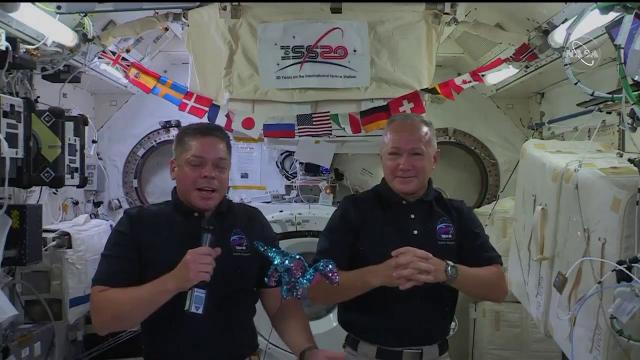 Happy Father's Day! SpaceX Demo-2 astronauts talk about sons while on Space Station