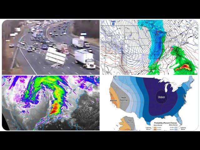 'It b a VERY BAD SIGN!' A THORnews December Massive Tornado Blizzard Storm moment part 2-10 DAYS tho