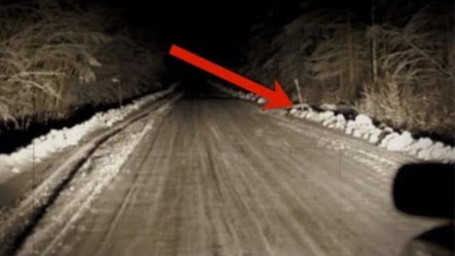 What Took Place On This Freezing Country Road Defies All Scientific Explanation