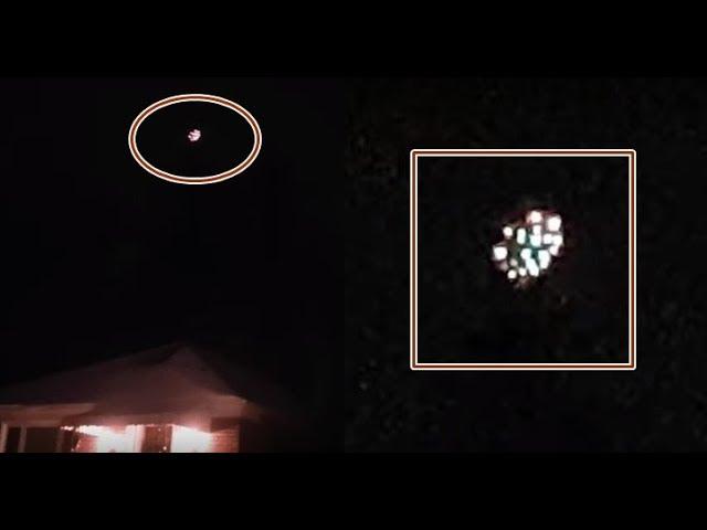 Huge UFO stationed in the skies of Toronto, Canada