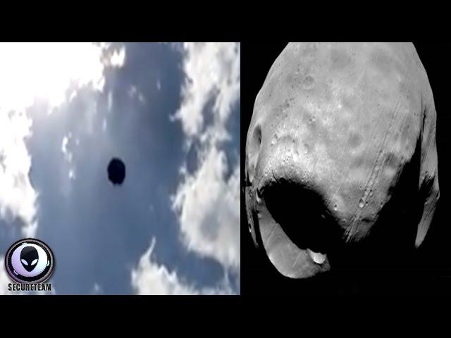 "STRANGE" Disc UFO Above Busy Mexico Roadway 4/8/17