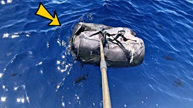 Dad Finds a Suspicious Bag in The Middle of The Sea, Puts His Entire Family In Danger When He Opens