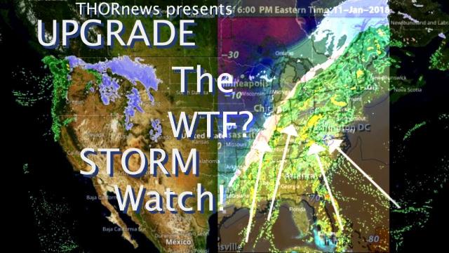 Take the WTF Weird Storm Watch up one BIG Notch! Gulf & East Coast