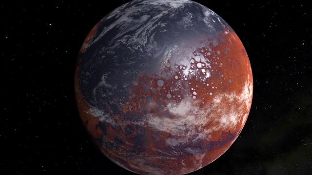 Martian Terrain Can 'Disturb' Winds High Above