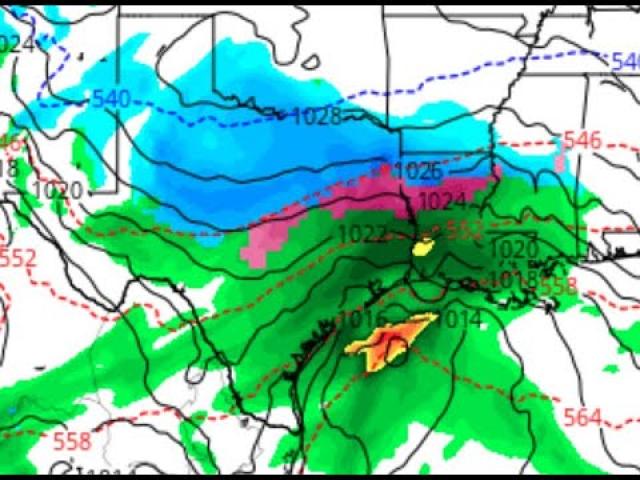 Texas Blizzard* next weekend? Snow, Ice & Rain for the South!