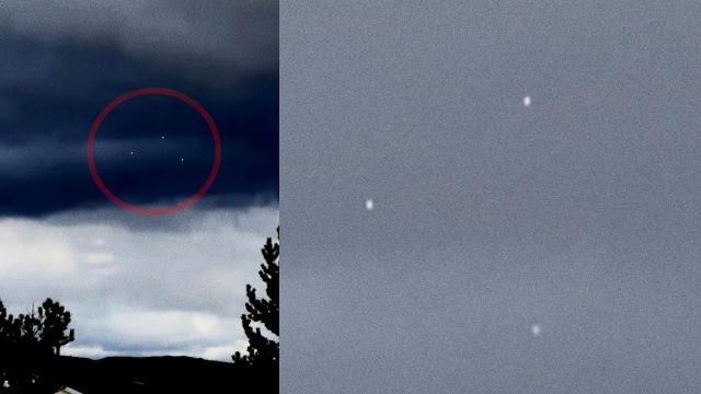 Strange Lights flying in Triangle Formation, USA, Nov 2023 ????