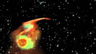 Black Hole Snacks On A Super-Jupiter | Animation