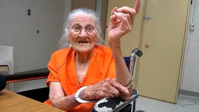 Police Officers Arrest 93 Year Old Nan After Receiving Tip