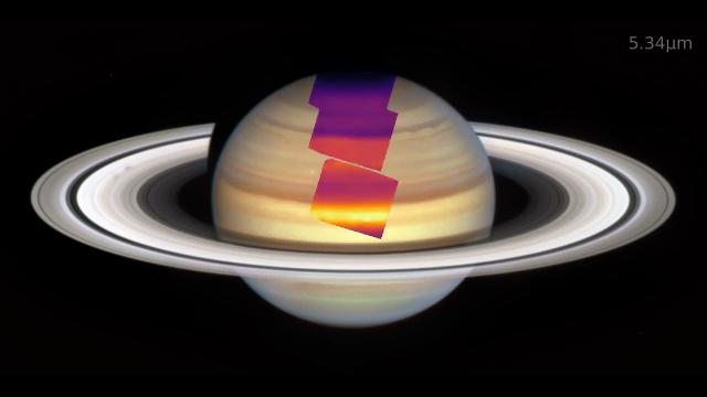 James Webb Space Telescope captures Saturn's changing season