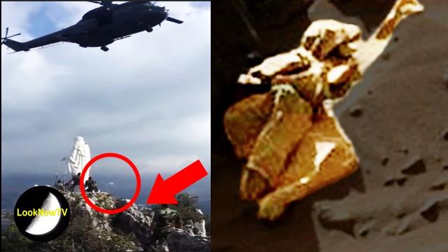 MARS Stone HUMANOID Discovery?! LEBANON UFOs Caught On CAMERA!