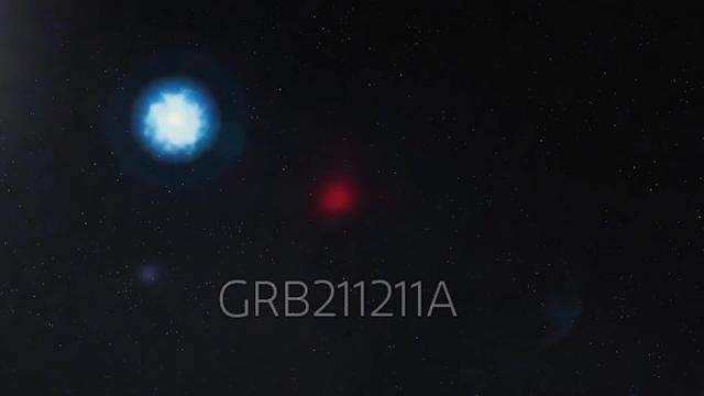Gamma-ray burst from kilonova explosion detected