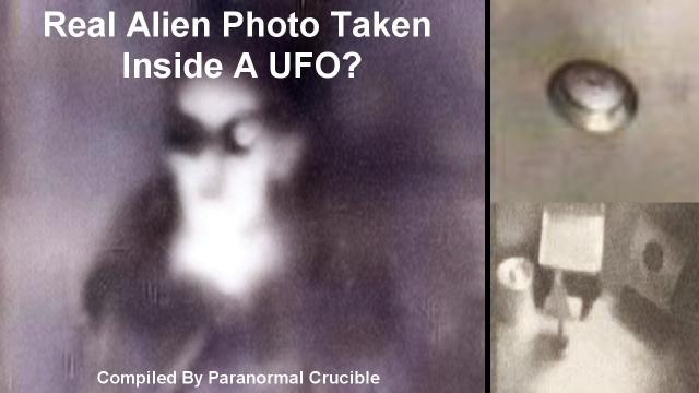 Real Alien Photo Taken Inside A UFO?