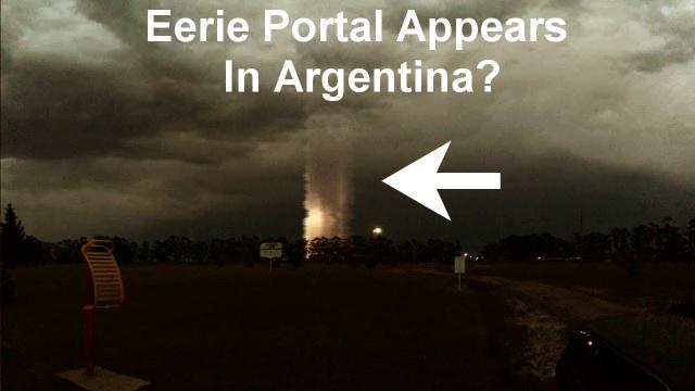 Eerie Portal Appears  In Argentina?
