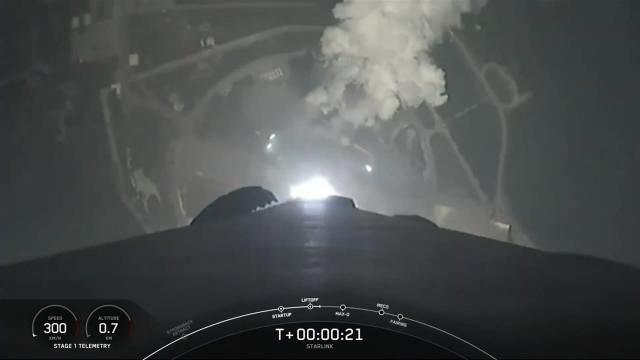 SpaceX launches Starlink batch on booster's record-breaking 18th flight, nails landing