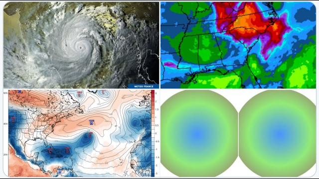 45 foot waves! Cat 5 Super Typhoon Amphan! Major Flooding for Carolinas & Appalachians & 384 GFS WTF