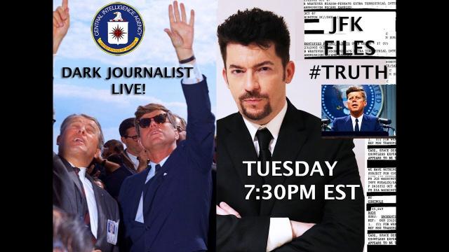 DARK JOURNALIST & ALEXANDRA BRUCE LIVE ON JFK ASSASSINATION RECORDS: CIA UFO FILES REDACTED