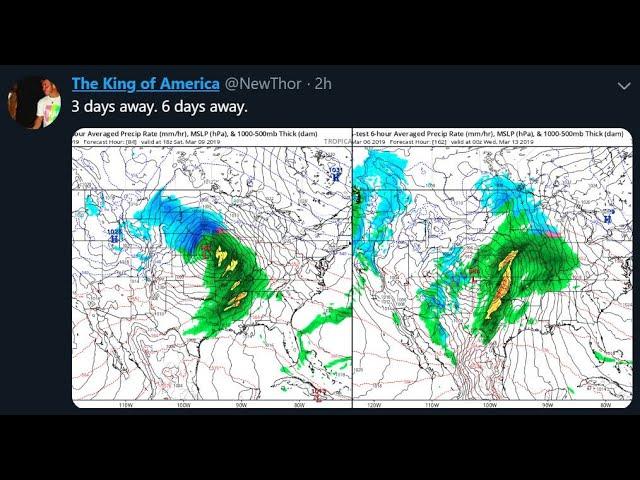 Alert! Two MAJOR storms in next 7 days for the USA.