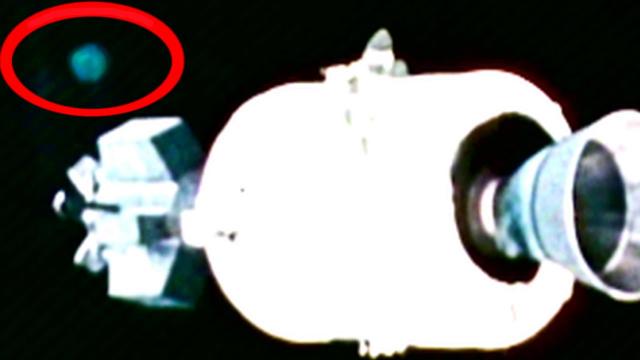 NEW UFO NASA FIND! Real UFO Orb Floating Object In Space