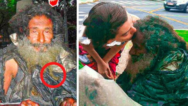 Woman Walks Past Homeless Man Everyday Before Realizing it was Her Brother