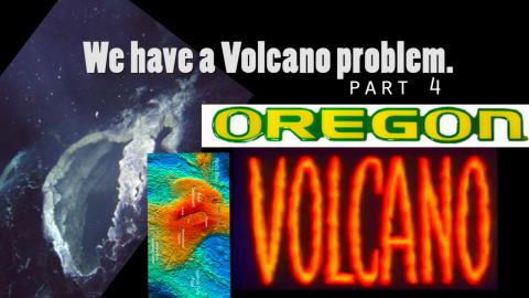 Volcano erupts off of Oregon in the Pacific Coast!