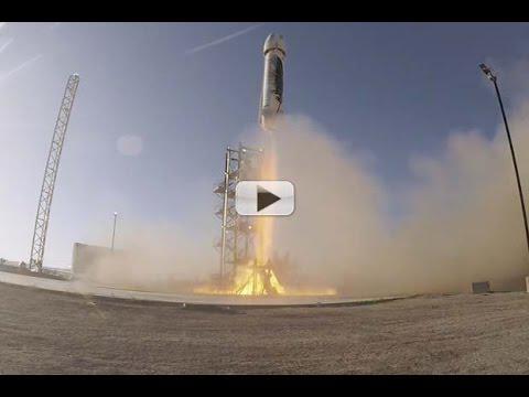 Blast Off! Blue Origin's 'New Shepard' Goes Sub-Orbital | Video