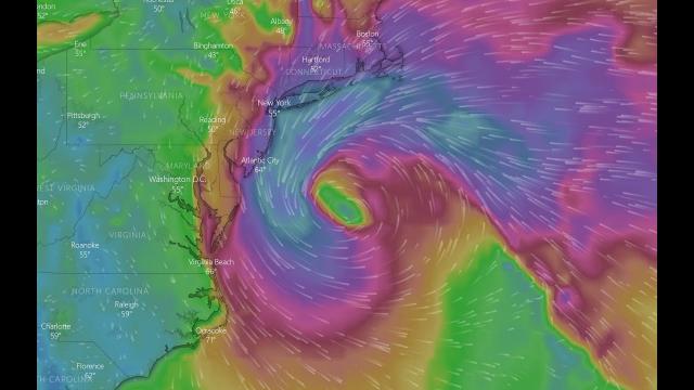 NJ NY NE Coastal Storm could be a 990 mb Hurricane says the new NAM