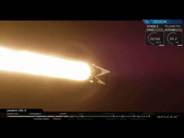 Blastoff! SpaceX Launches CRS-9 Mission To Space Station | Video