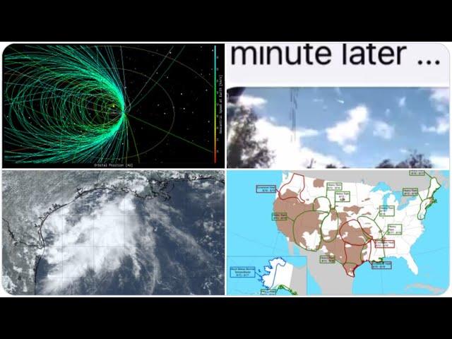 Utah Sonic BOOM mystery Solved! Nor'Eastericane Vanishes! Texas Depression & Monsoon Flood week!