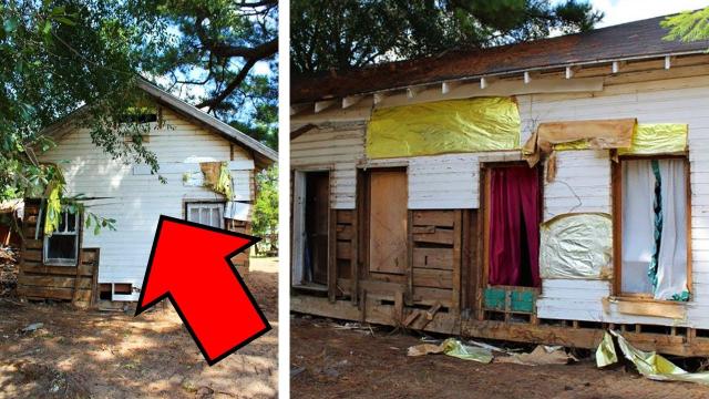 When Workers Began Demolishing A House, They Exposed A Historical Secret Hidden In The Walls