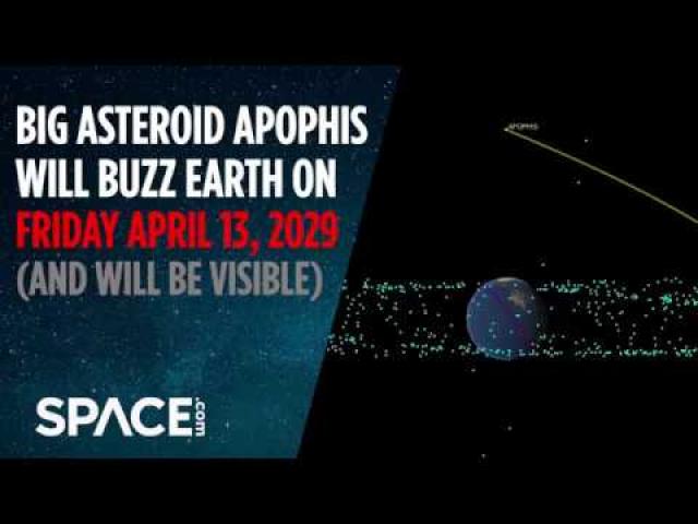 Asteroid Apophis to Buzz Earth on Friday the 13th - April 2029