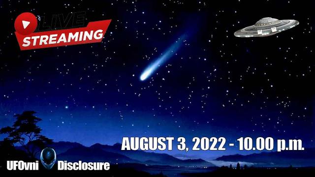 Watch Live (August 3, 2022) ????UFO Sighting by SIOnyx + Telescope