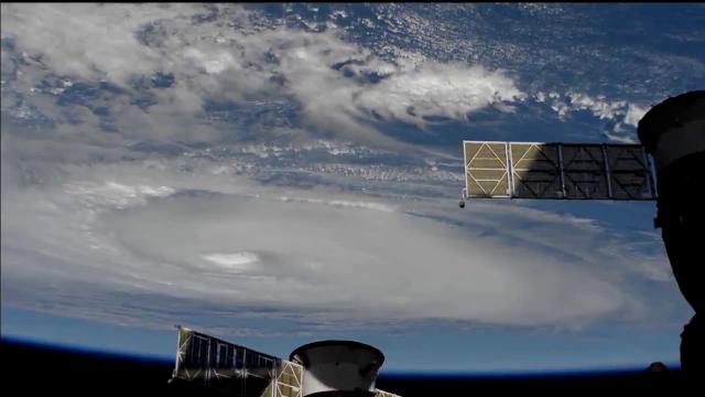 Category 3 Hurricane Dorian Seen From Space Station on Sept. 5