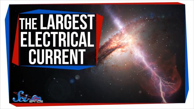 The Largest Electrical Current in the Universe