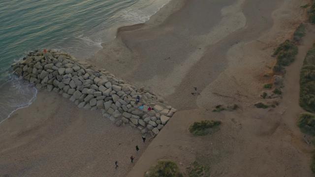 Hengistbury Head Sunset and Moon Bridge 2018 4k