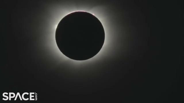 Watch 2021's only total solar eclipse in this 1-minute time-lapse