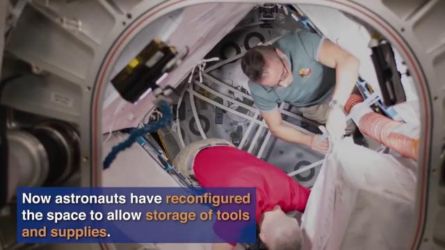 Expandable Habitat Gets Space Station Extension