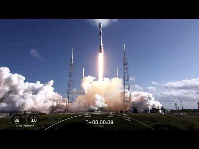 SpaceX launches new Starlink batch to top off busy week, nails landing