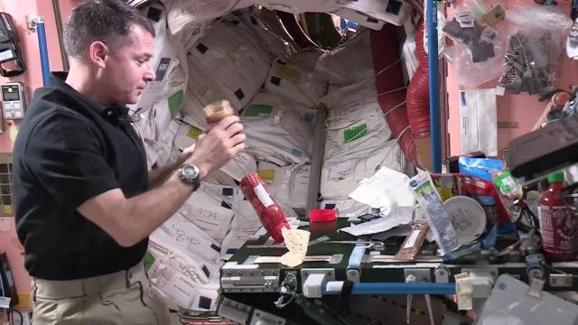 How to Make a Peanut Butter and Jelly Sandwich in Space | Video