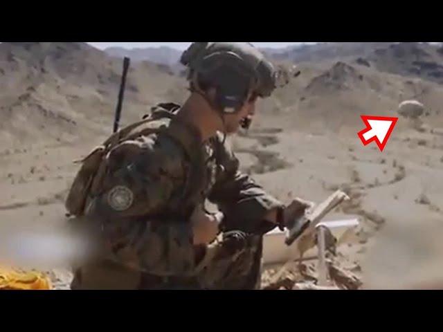 Leaked video of joint maneuvers with a reverse-engineered craft and US Marines in the Arizona desert