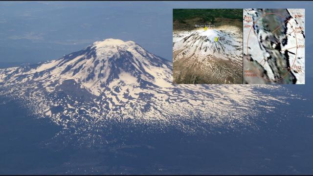Giant Frozen Alien Discovered Near The Top Of Mount Adams