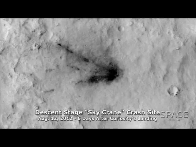 Mars Orbiter Checks In On Curiosity Parts | Video