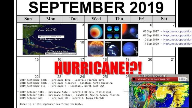 Lock the mid September & October Hurricanes* for NE Coast & Florida.