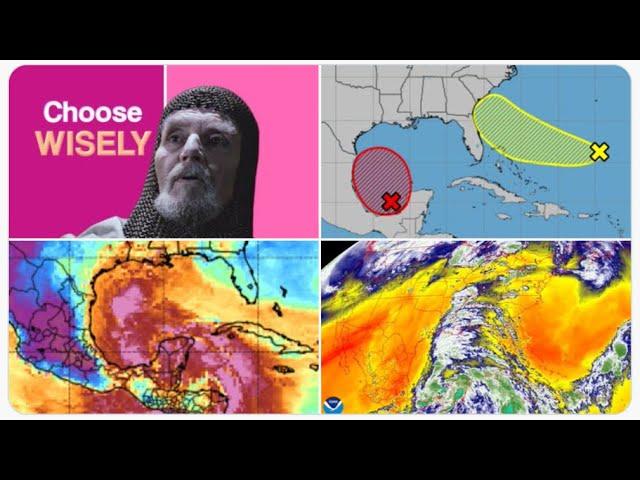 RED ALERT! 1st Tropical Storm watch of the Year for Texas & Mexico from PTC #1! +Winter Storms USA?