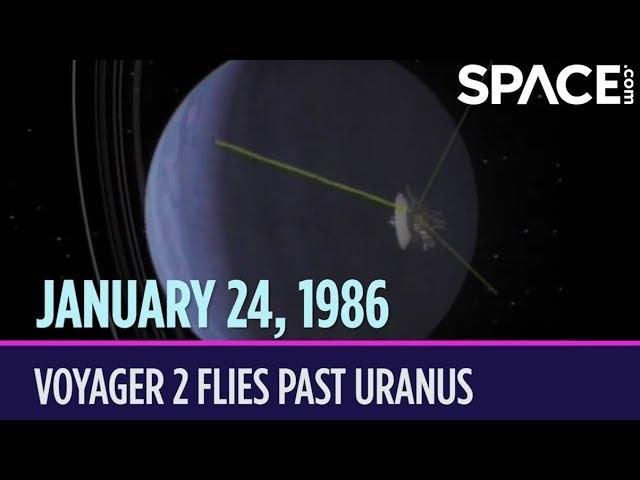 OTD in Space – January 24: Voyager 2 Flies Past Uranus